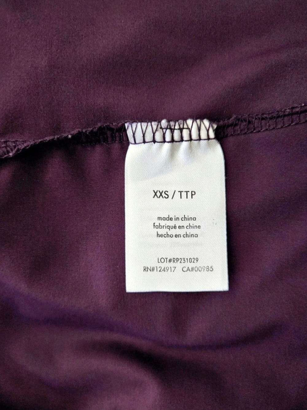 Rachel Parcell Purple Ruched Long Sleeve Asymetric Neck Maxi Dress Size XXS - Picture 7 of 8